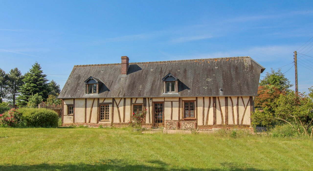 Maison de campagne à colombages - Photo 1 - Le Sap-André