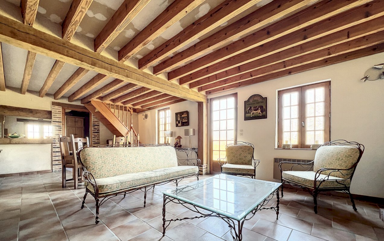 Maison de campagne à colombages - Photo 2 - Le Sap-André