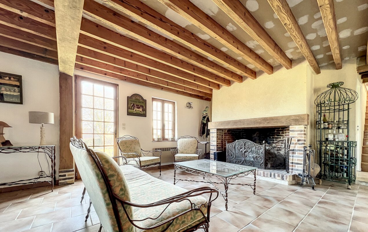 Maison de campagne à colombages - Photo 4 - Le Sap-André